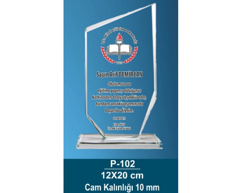 Kristal Plaket